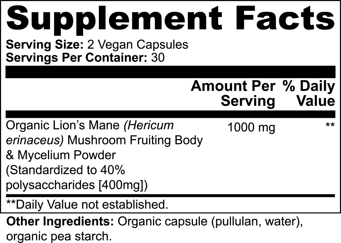 HER Lion’s Mane | Focus & Cognitive Wellness Support