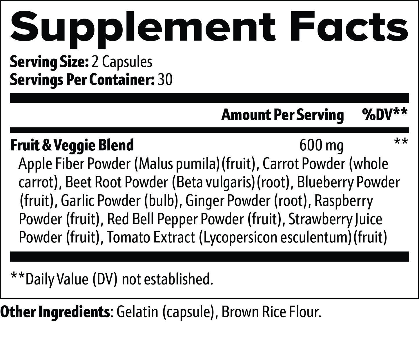 HER Vital Nutrients | Food-Based Wellness Blend