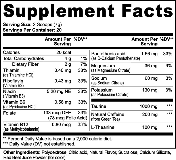 HER Energy Blend (Strawberry Shortcake)