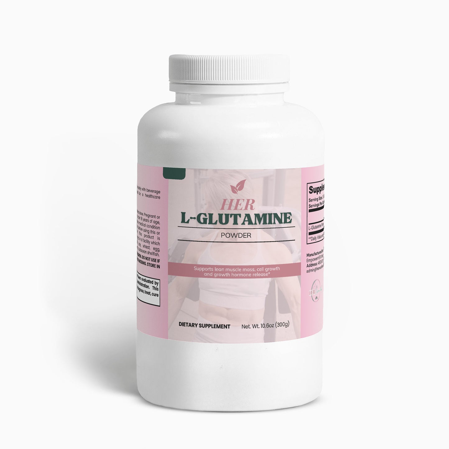 HER L‑Glutamine | Recovery & Active Wellness Support