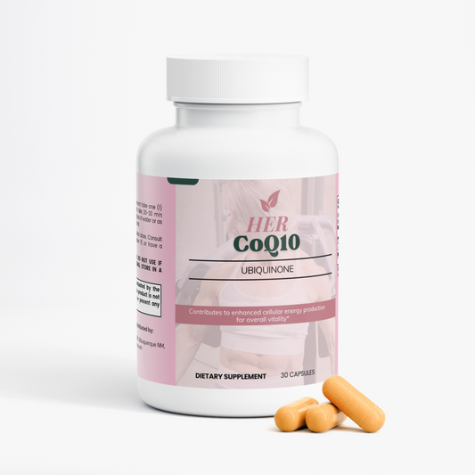 CoQ10 Ubiquinone | Natural Energy & Cellular Wellness Support