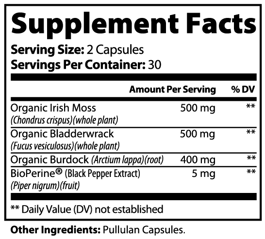 HER Sea Moss Capsules | Marine Wellness Complex