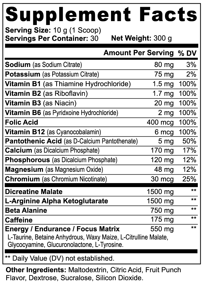 HER Preworkout | Natural Energy & Performance Support